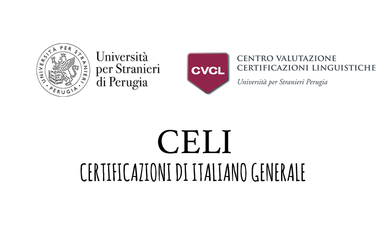 finance Cyclops Bloody Certificazione CELI - Scuola di Lingue Prato